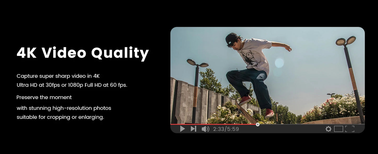 Compact Digital Photography Camera 4K WIFI Webcam Retro Vlog Recorder YouTube 64MP Camcorder 3 Inch Flip Screen Wide Angle Lens